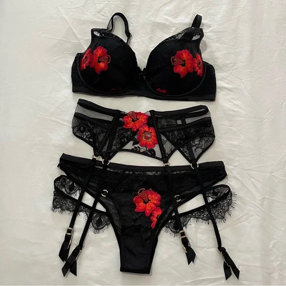 Honey Birdette Chelsea 3 Piece Set - Picture 3 of 14